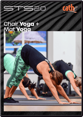 *NEW* Cathe STS 2.0 Chair Yoga + Mat Yoga DVD - Collage Video