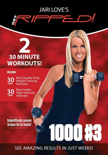 Jari Love Get Ripped 1000 #3 - Calorie Burn | Collage Video